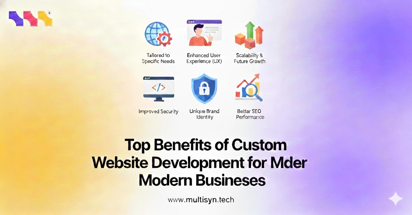 Key benefits of custom website development for enhanced user experience