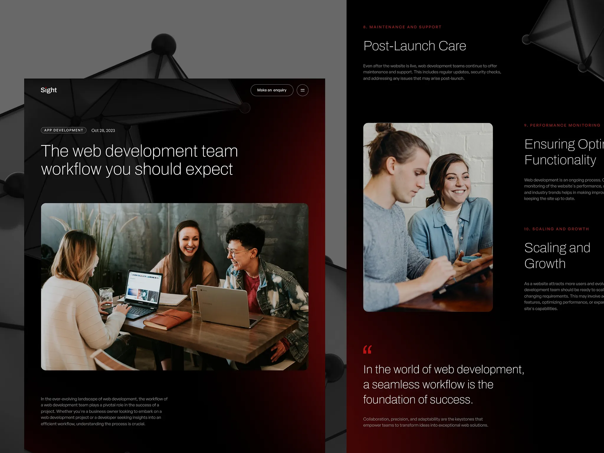 Software Developer Agency - Blog Page
